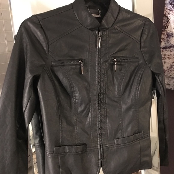 Black Leather Jacket - Picture 1 of 8
